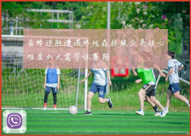 黄蜂连胜遭遇终结森林狼交易核心难度加大需等休赛期